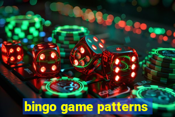 bingo game patterns