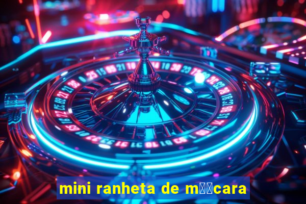 mini ranheta de m璋﹕cara