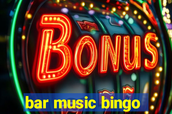 bar music bingo