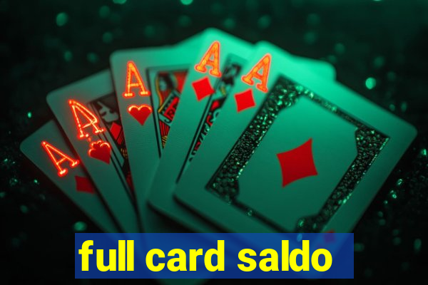 full card saldo