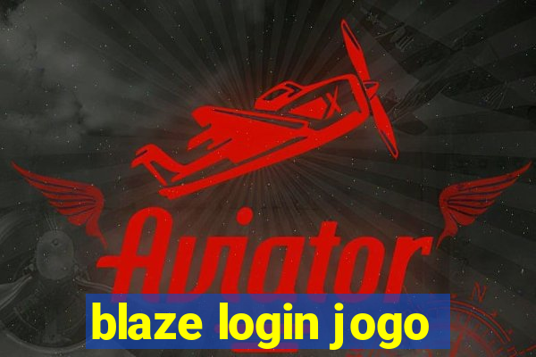 blaze login jogo