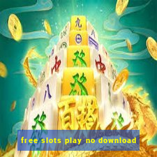 free slots play no download