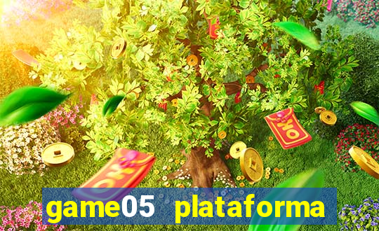 game05 plataforma de jogos