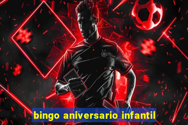 bingo aniversario infantil