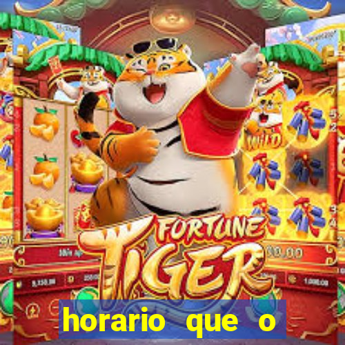 horario que o fortune rabbit paga