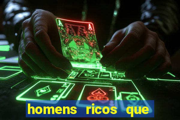 homens ricos que querem bancar telegram