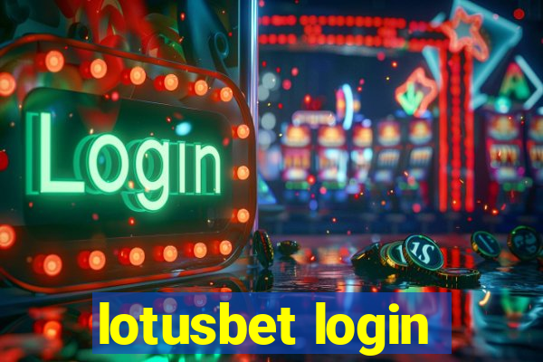 lotusbet login