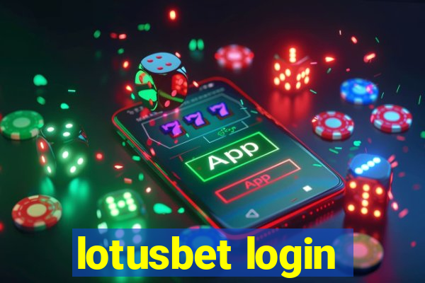 lotusbet login