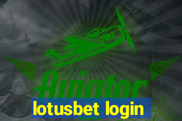 lotusbet login