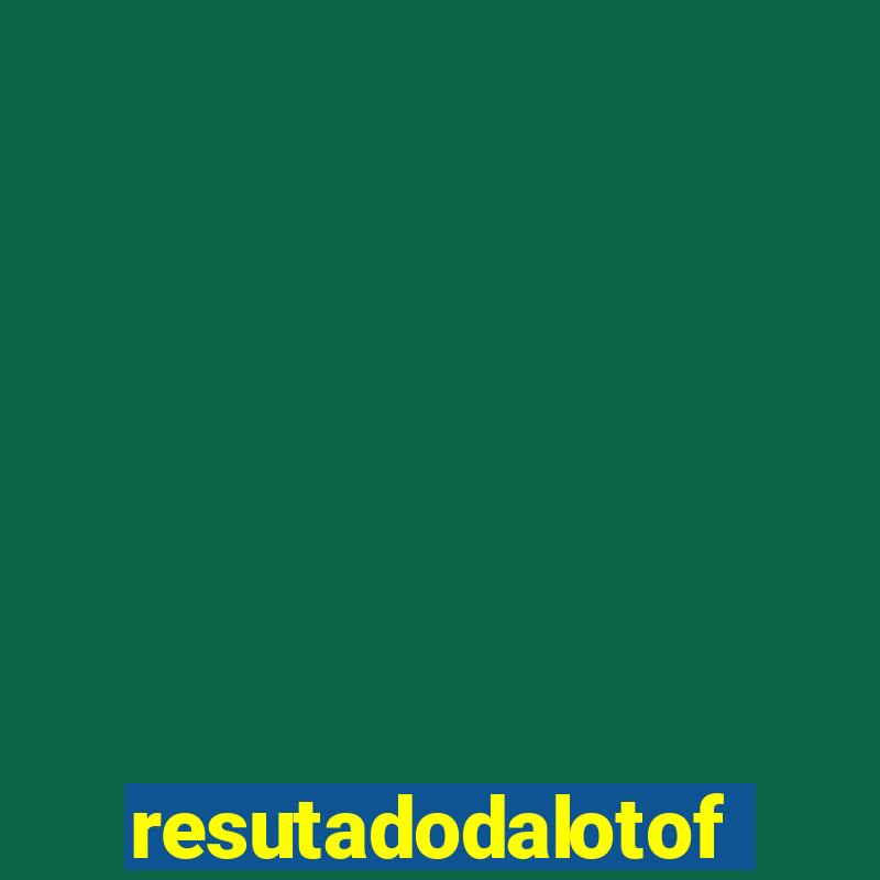 resutadodalotofacil