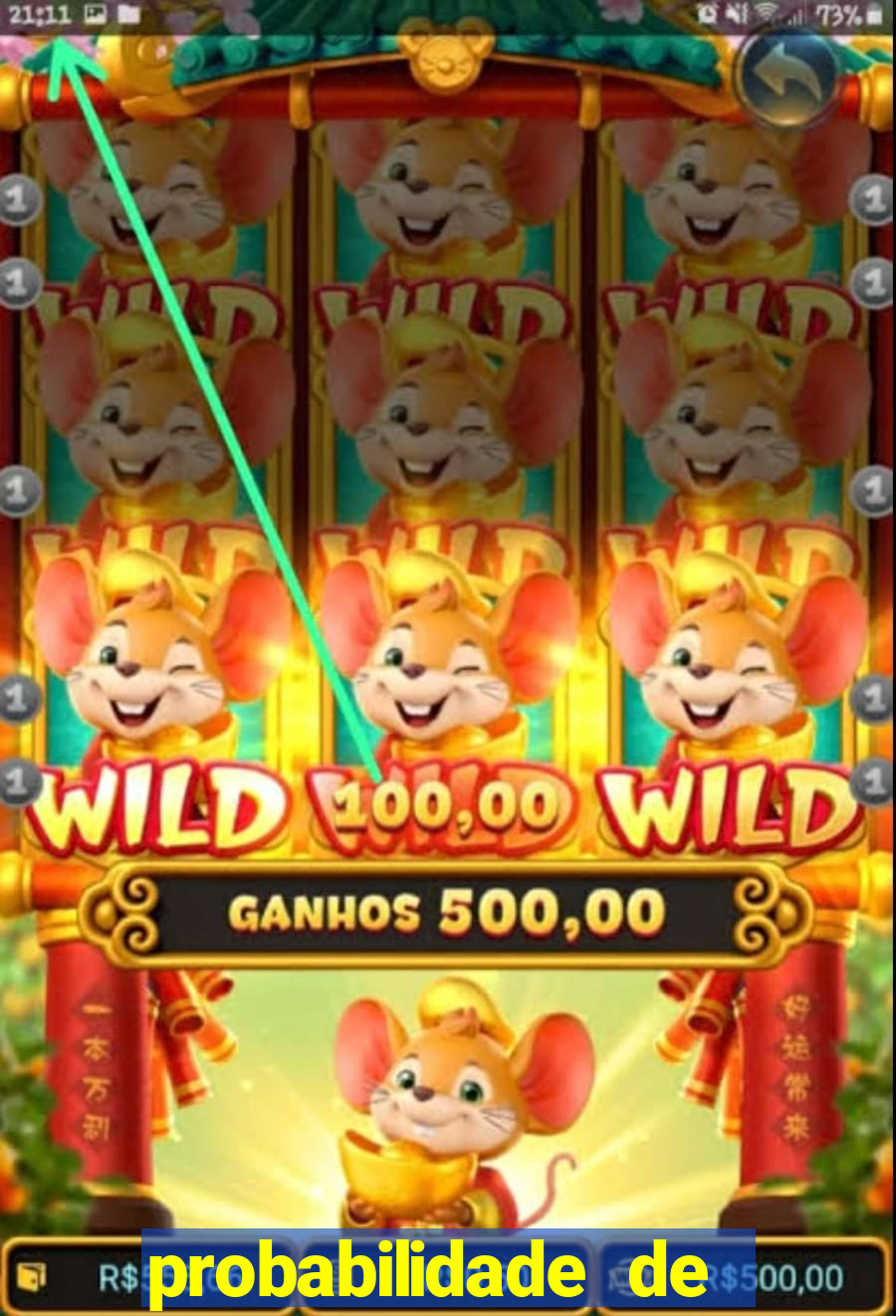 probabilidade de jogos slots