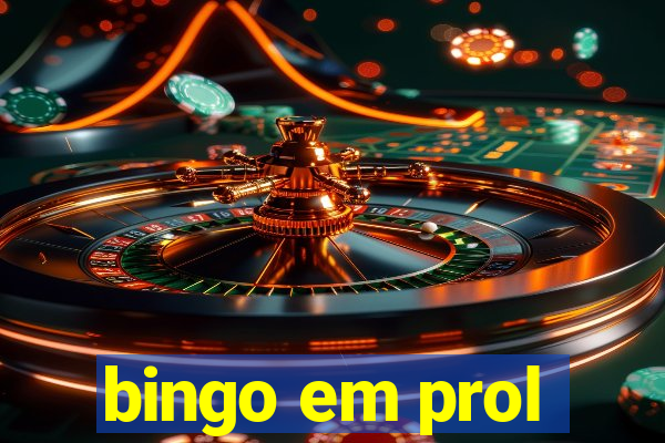 bingo em prol