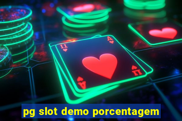 pg slot demo porcentagem