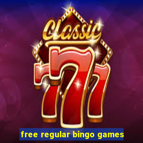 free regular bingo games