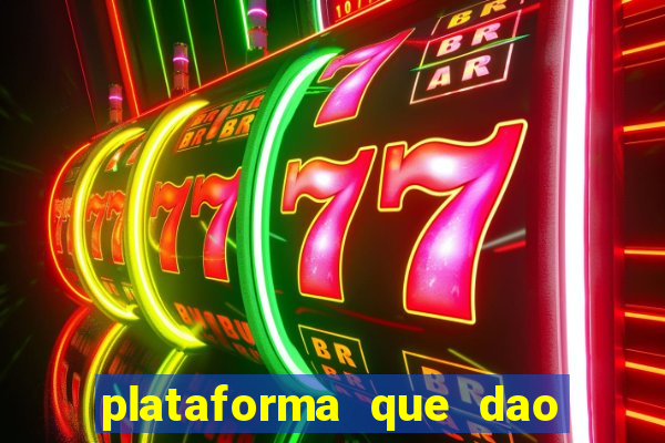 plataforma que dao bonus de cadastro