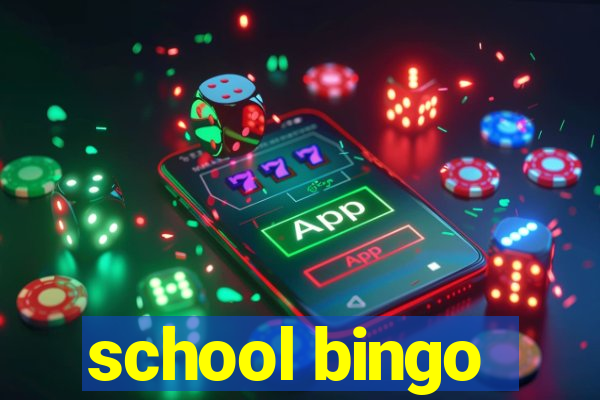 school bingo