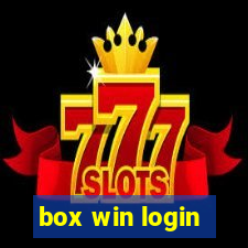 box win login