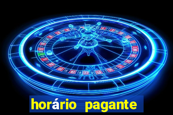 horário pagante fortune tiger