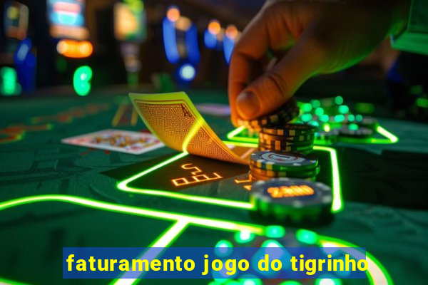 faturamento jogo do tigrinho