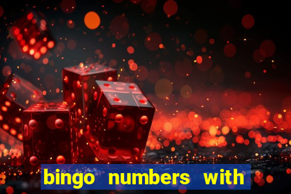 bingo numbers with highest probability