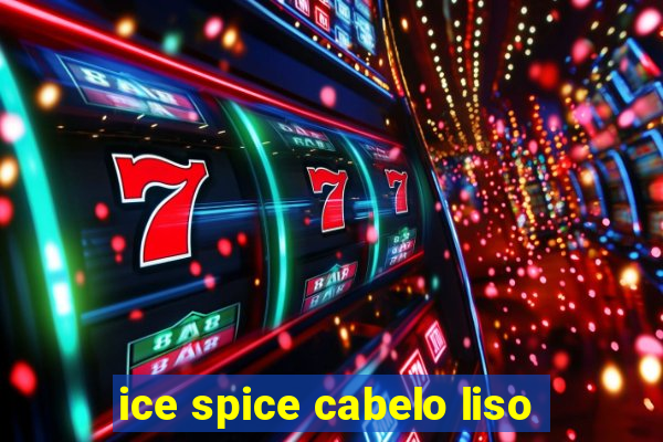 ice spice cabelo liso