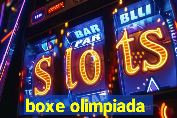 boxe olimpiada