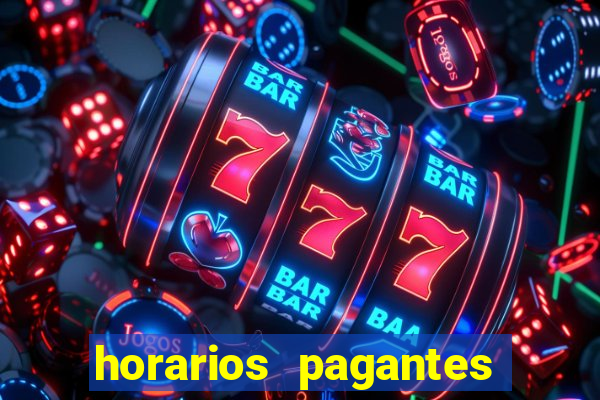 horarios pagantes fortune tiger hoje