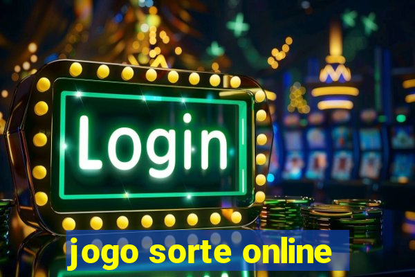 jogo sorte online