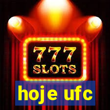 hoje ufc