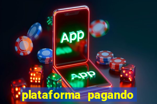 plataforma pagando no cadastro