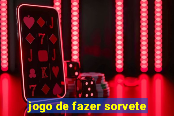 jogo de fazer sorvete