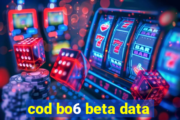 cod bo6 beta data