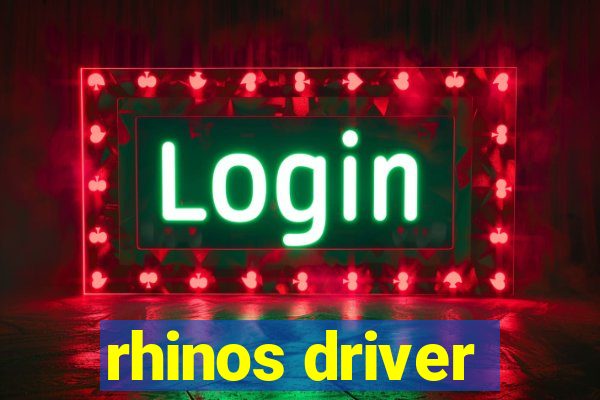 rhinos driver