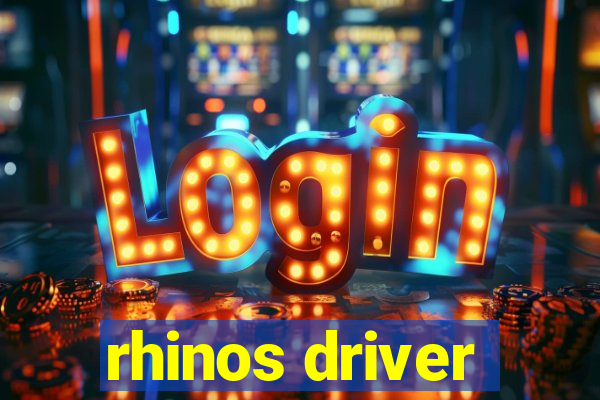 rhinos driver