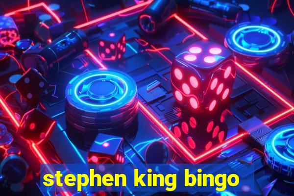 stephen king bingo