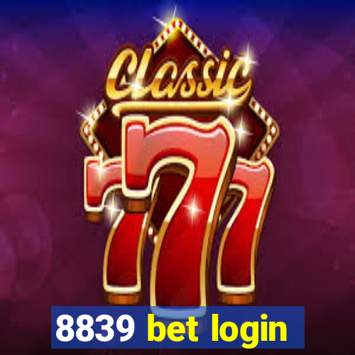 8839 bet login