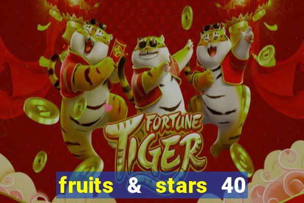 fruits & stars 40 christmas slot