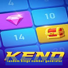 random bingo number generator