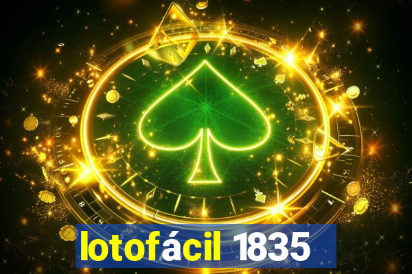 lotofácil 1835