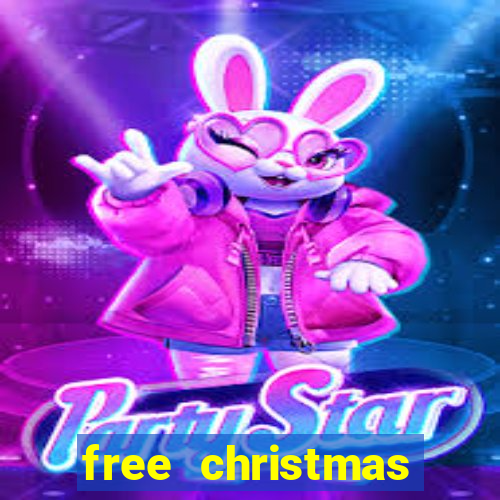 free christmas bingo cards