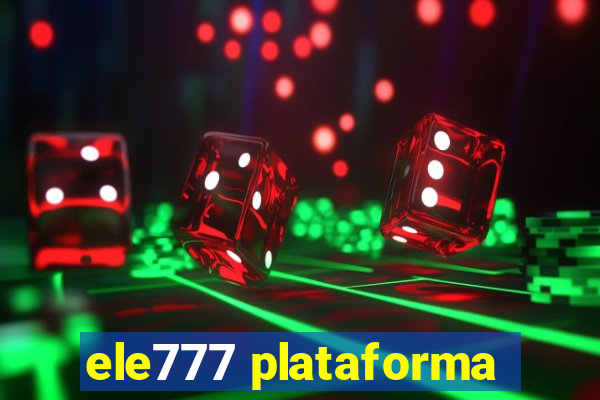 ele777 plataforma