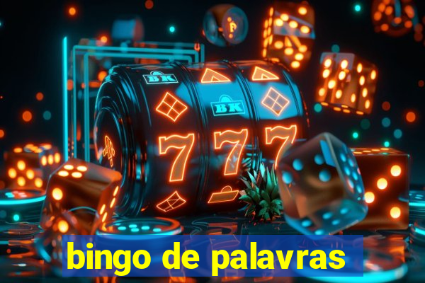 bingo de palavras