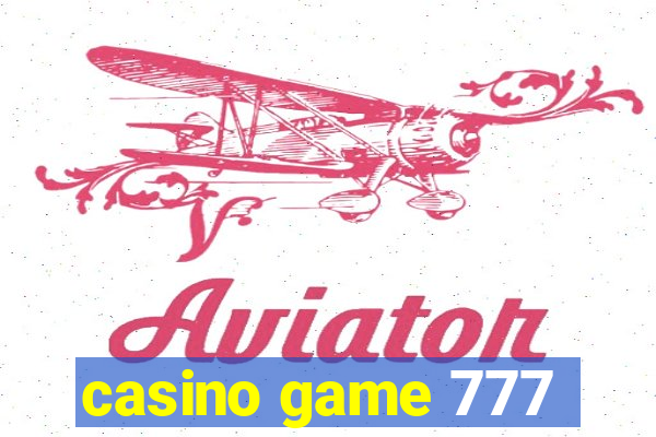 casino game 777