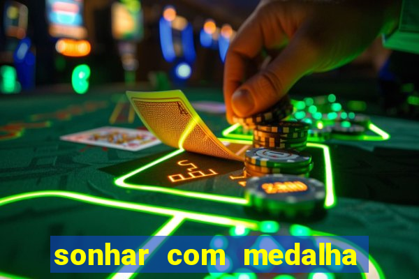 sonhar com medalha de santo