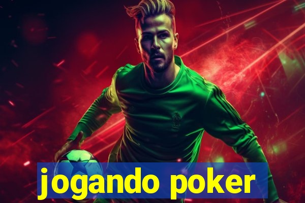 jogando poker