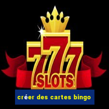 créer des cartes bingo