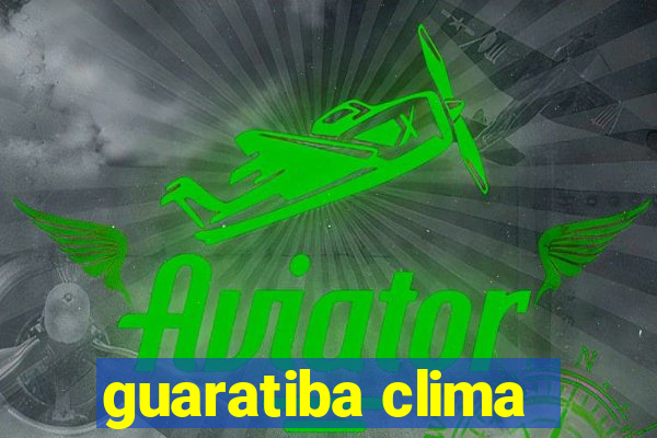 guaratiba clima