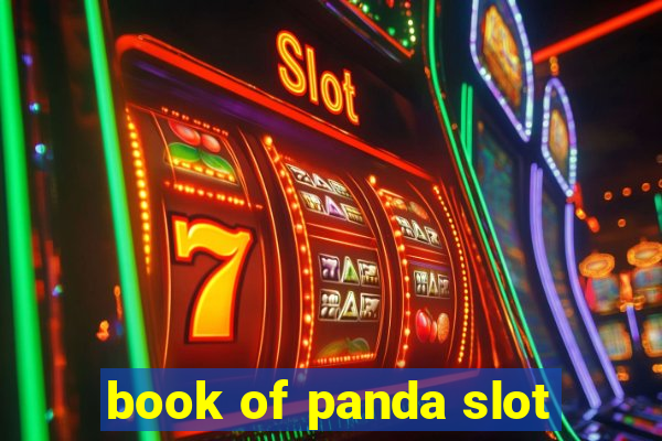 book of panda slot