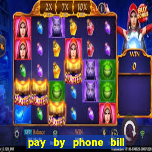 pay by phone bill bingo uk