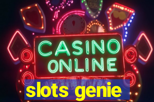 slots genie